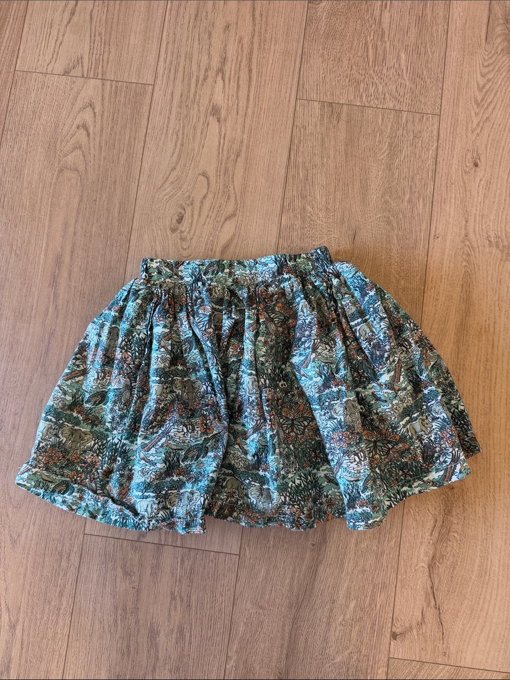Bonpoint Jungle Print Skirt